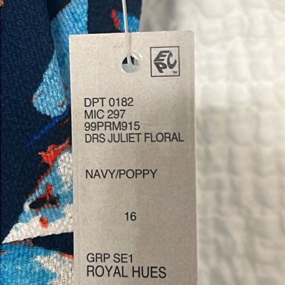 NWT Preston & York Women’s Dress Juliet Floral - Picture 6 of 8